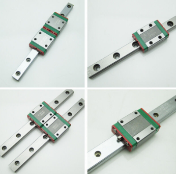 square linear guide rails with block Slider bearings